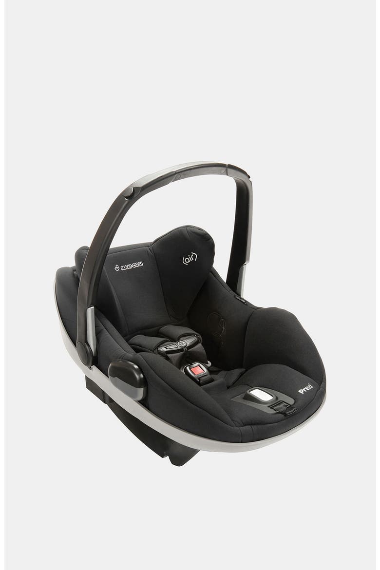 'Prezi' Infant Car Seat, Main, color, DEVOTED BLACK