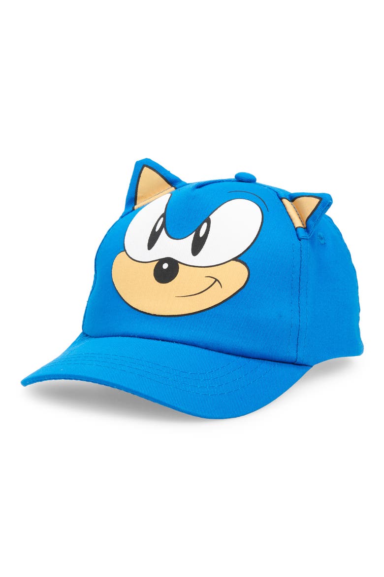 Kids' Sonic the Hedgehog™ Baseball Cap, Main, color, BLUE