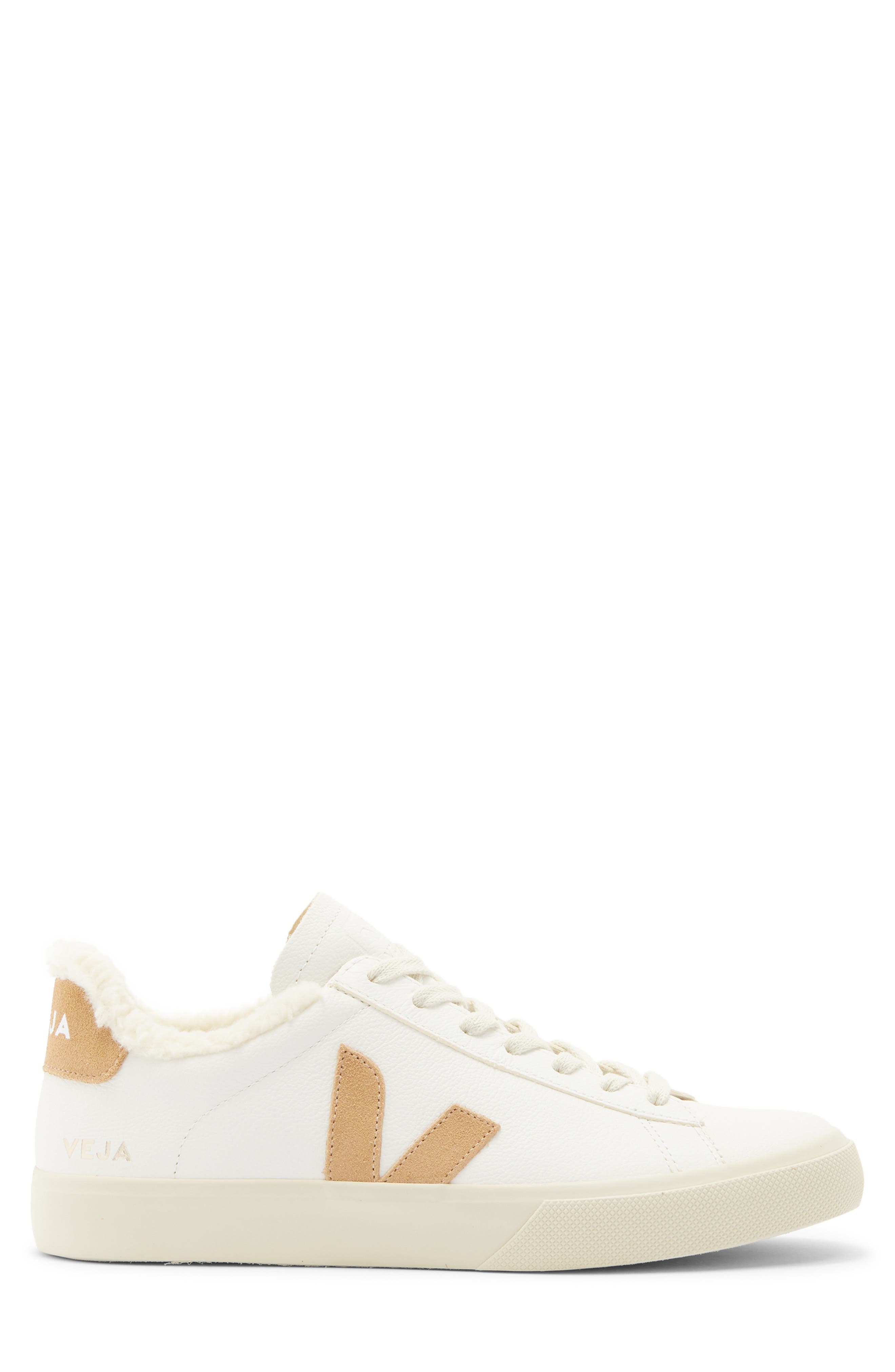 Campo Leather Sneaker, Alternate, color, WHITE/ DESERT