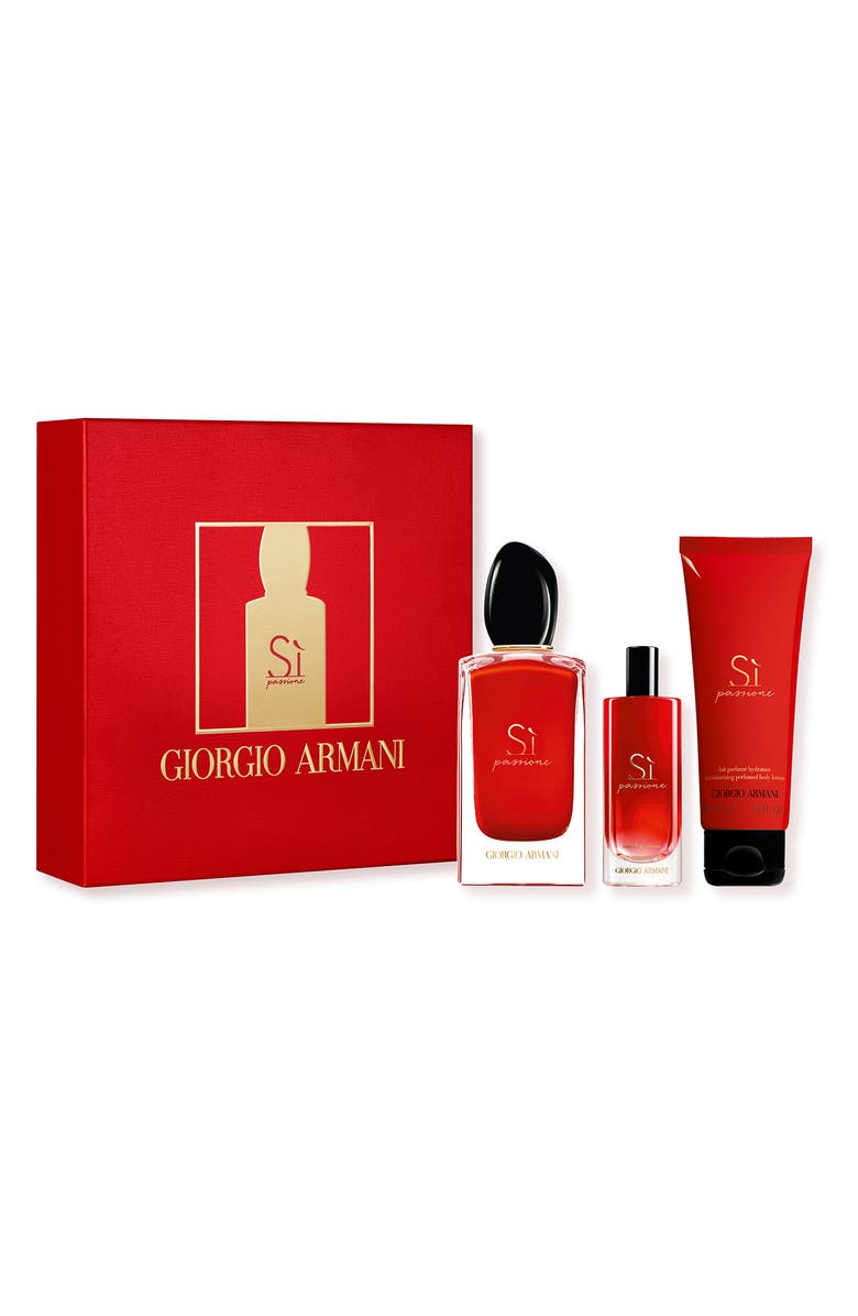 ARMANI beauty Giorgio Armani Si Passione Eau de Parfum Set, Main, color,