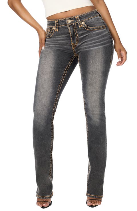 Billie Mid Rise Straight Leg Jeans