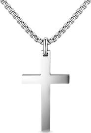EDFORCE Men's Cross Pendant Necklace