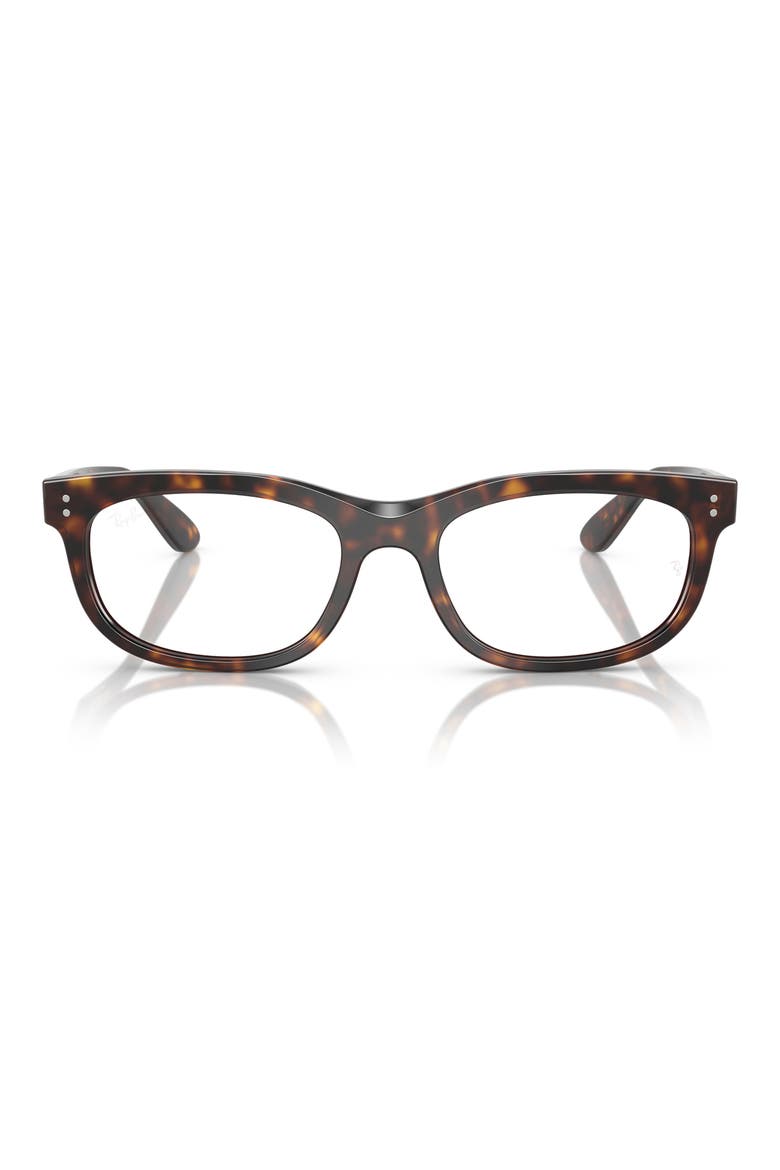 Balorette 56mm Pillow Optical Glasses, Main, color, HAVANA