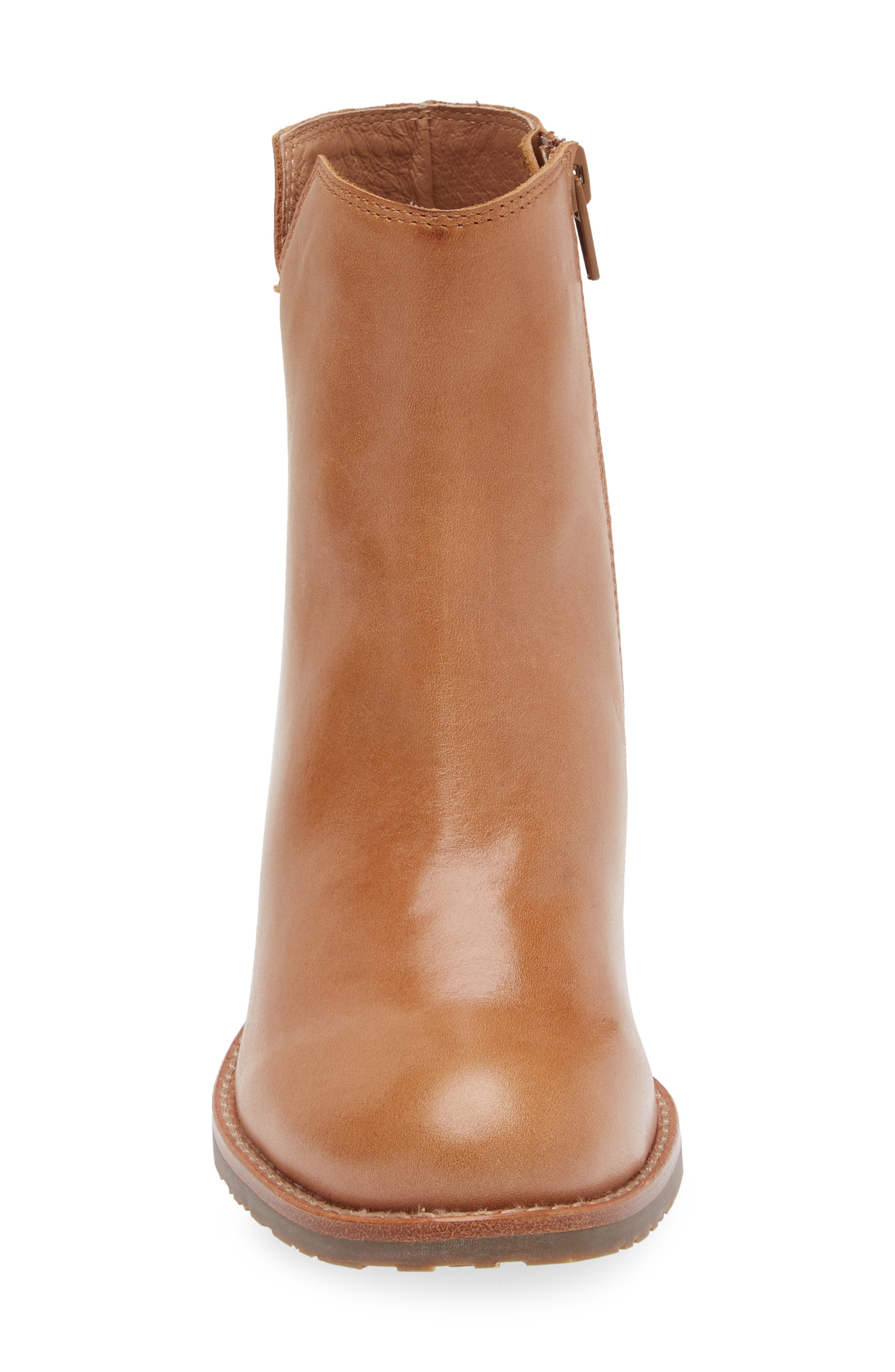 Chocolat Blu Darren Zip Bootie, Alternate, color, 