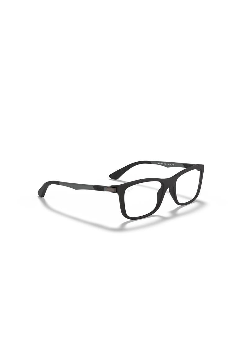 46mm Square optical glasses, Alternate, color, Black/ Grey