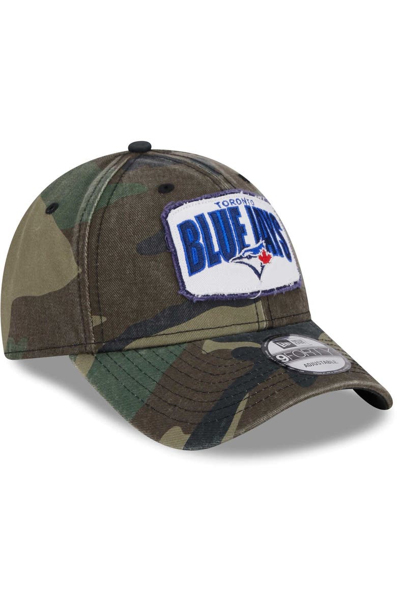 New Era Men's New Era Camo Toronto Blue Jays Gameday 9FORTY Adjustable Hat, Alternate, color, Camo