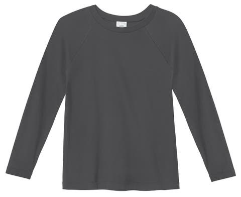 Boys Super-Soft 100% Organic Cotton Raglan Long Sleeve Tee
