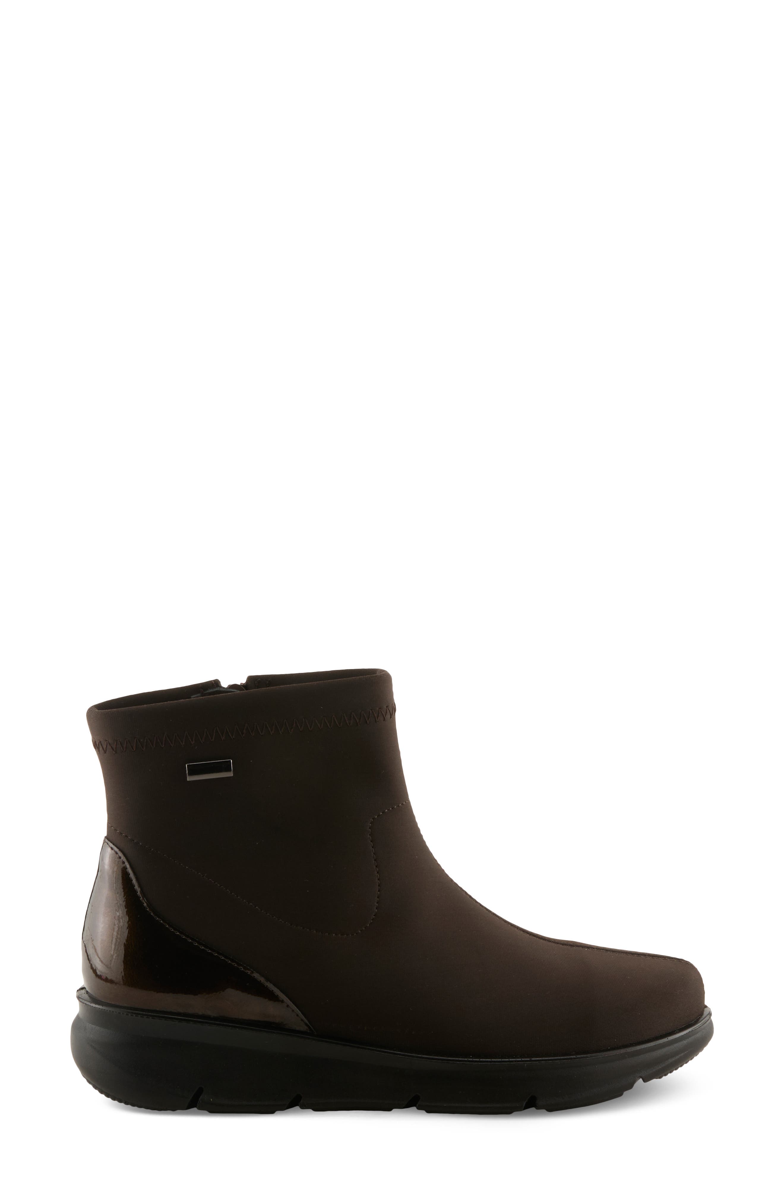 Caravyn Bootie, Alternate, color, DARK BROWN