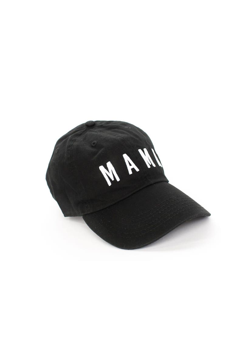 Rey To Z Mama Baseball Hat, Alternate, color, Black