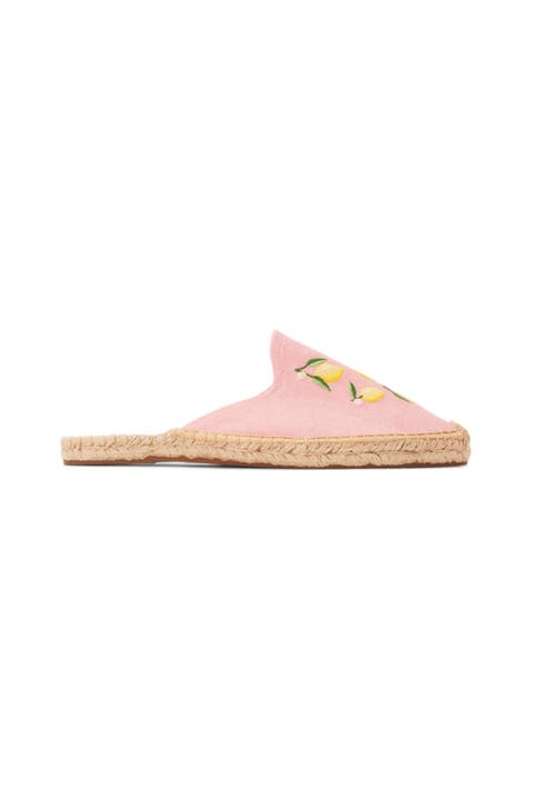 The Smoking Mule Embroidery Espadrille