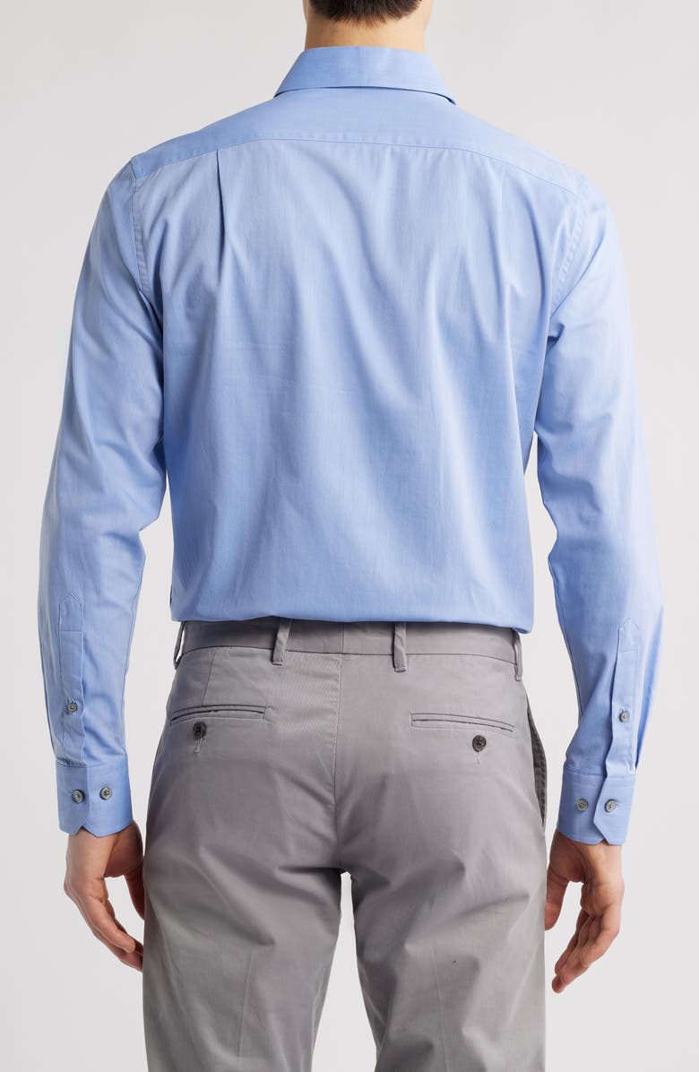 Scott Barber Herringbone Twill Button-Up Shirt, Alternate, color,