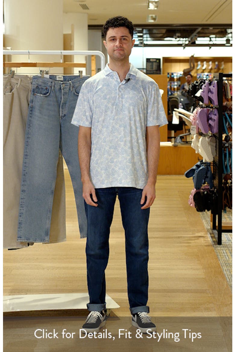 Mana Leaf Print Featherweight Performance Polo video