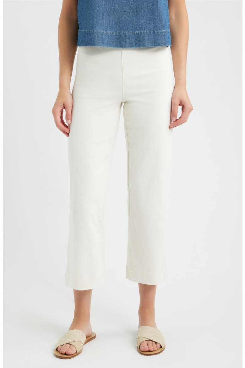 Westport Ankle Wide Leg Pants, Main, color, ANTIQUE WHITE