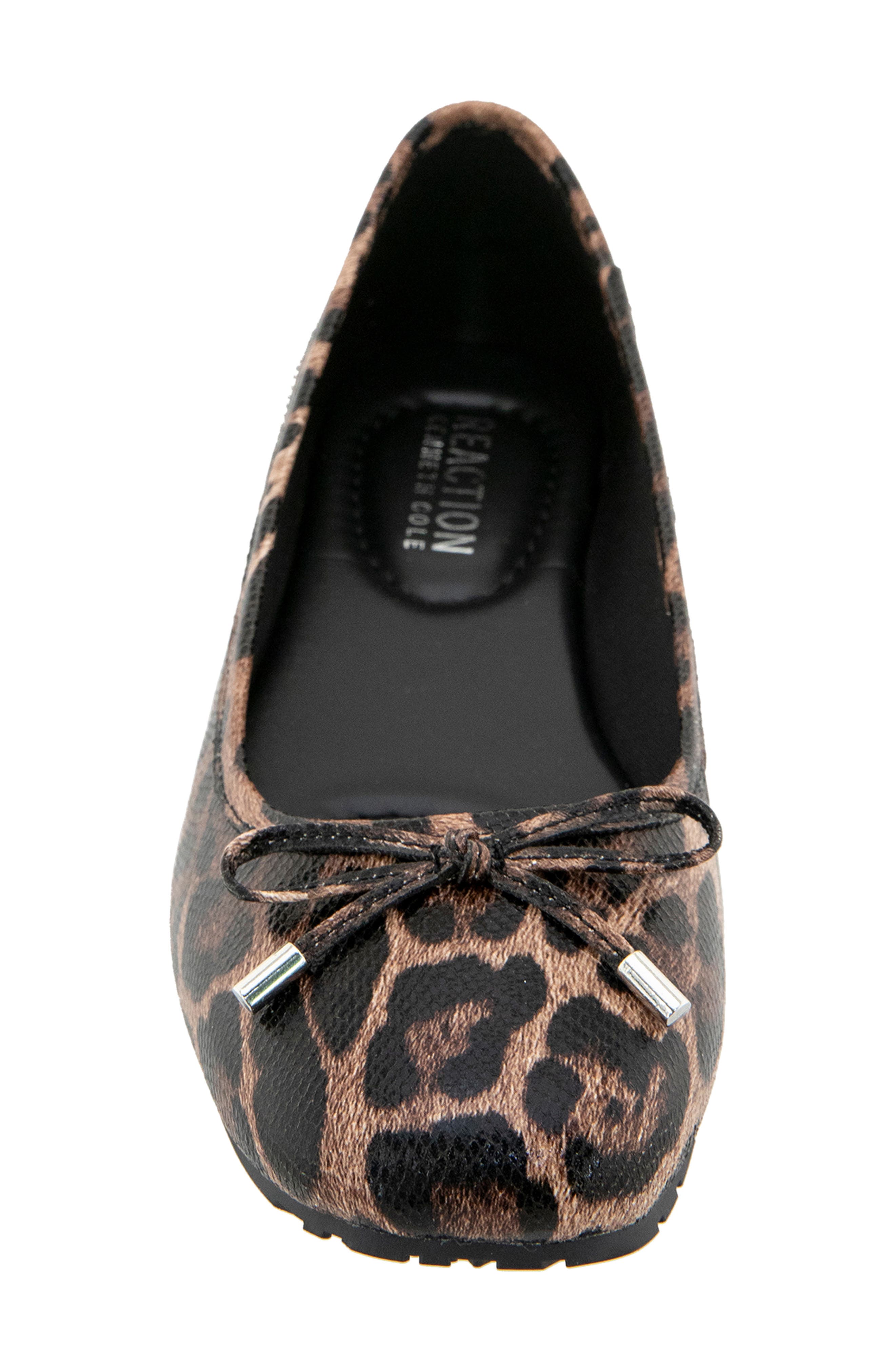 Elstree Ballet Flat, Alternate, color, NATURAL LEOPARD