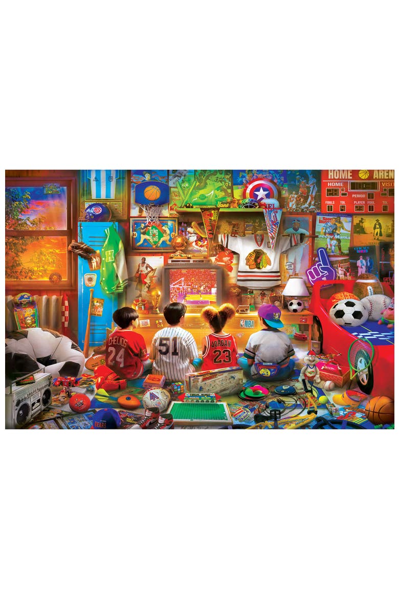 Game Day Hangout 5000pc Jigsaw Puzzle, Alternate, color, Multicolor