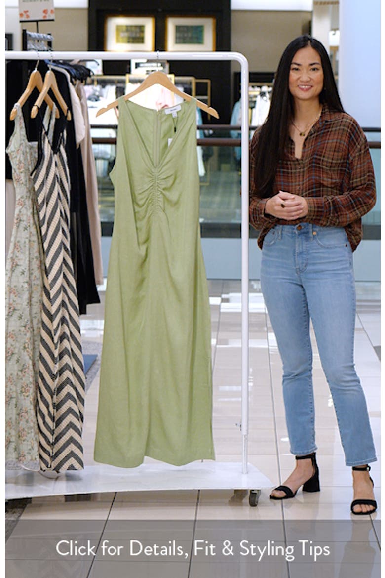 Pari Ruched Midi Dress video