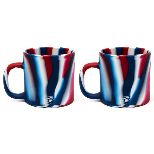 Silipint 2 Pack 16oz Silicone Coffee Mug, The Patriot