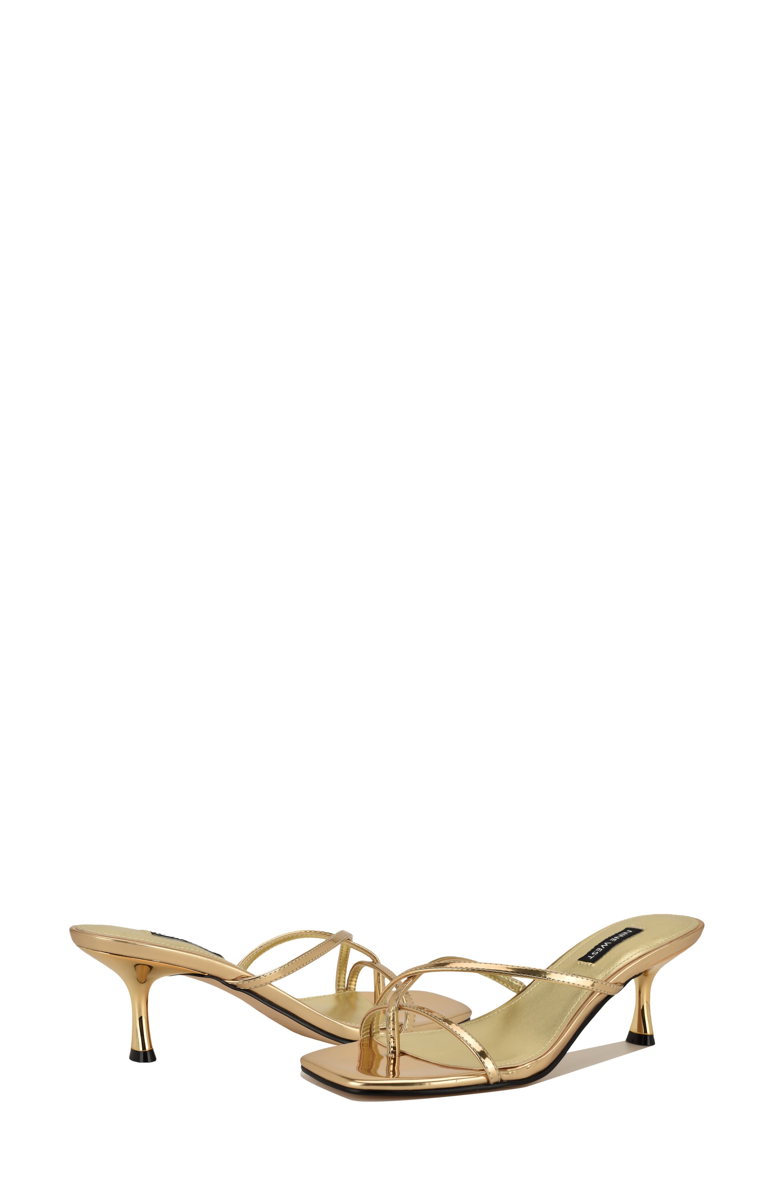 Anirey Slide Sandal, Alternate, color, GOLD