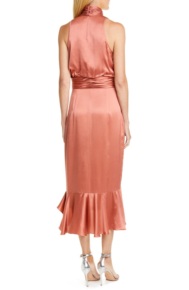 Cinq à Sept Silk Dress, Alternate, color, 