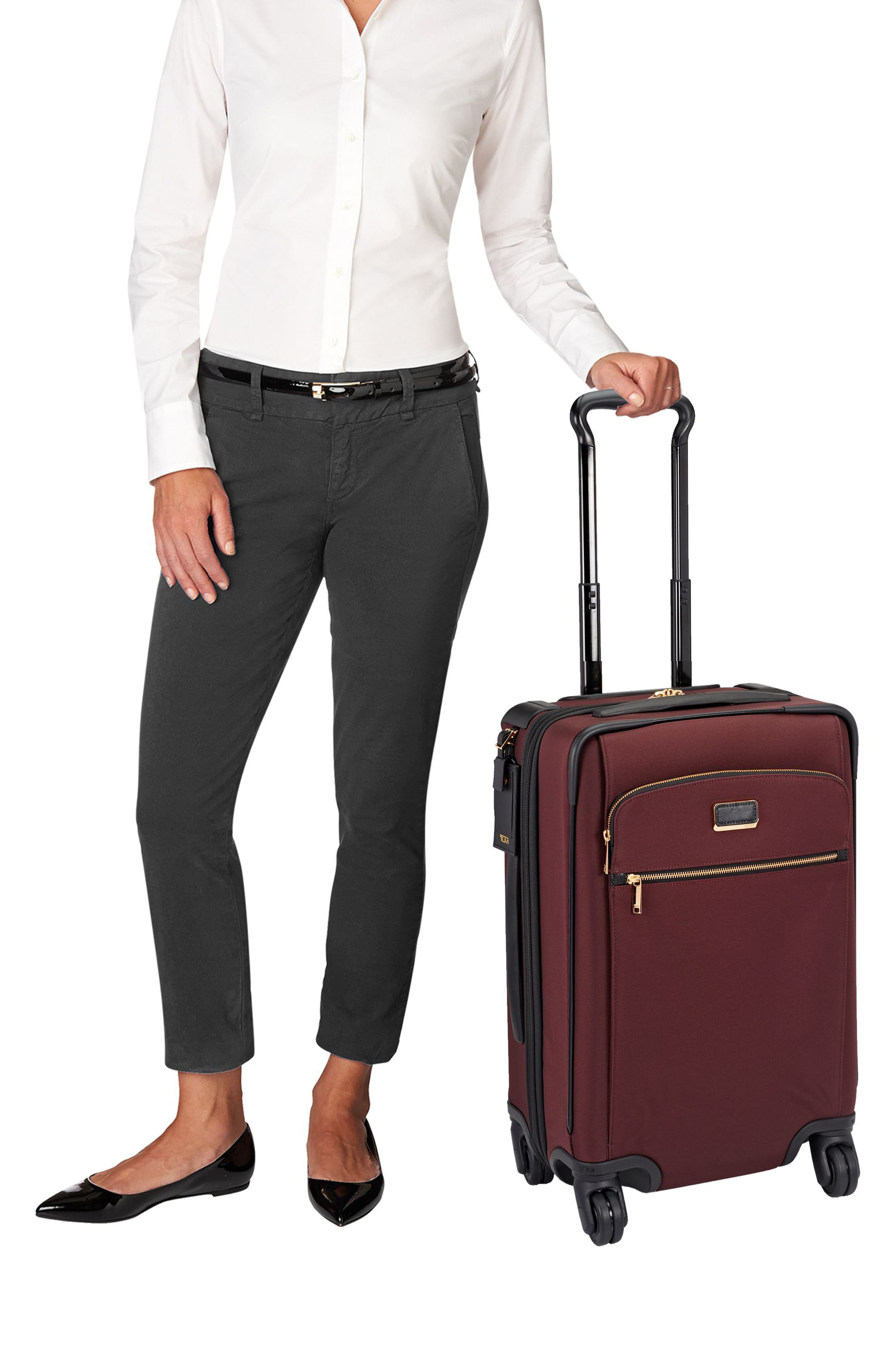 TUMI Sam International Expandable 22-Inch 4-Wheel Carry-On, Alternate, color, 