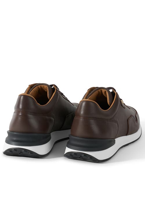 Stinaa.j Noah Orthopedic Sneakers In Brown Leather