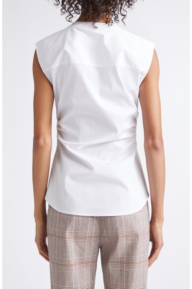 Harini Sleeveless Button-Up Top, Alternate, color, WHITE
