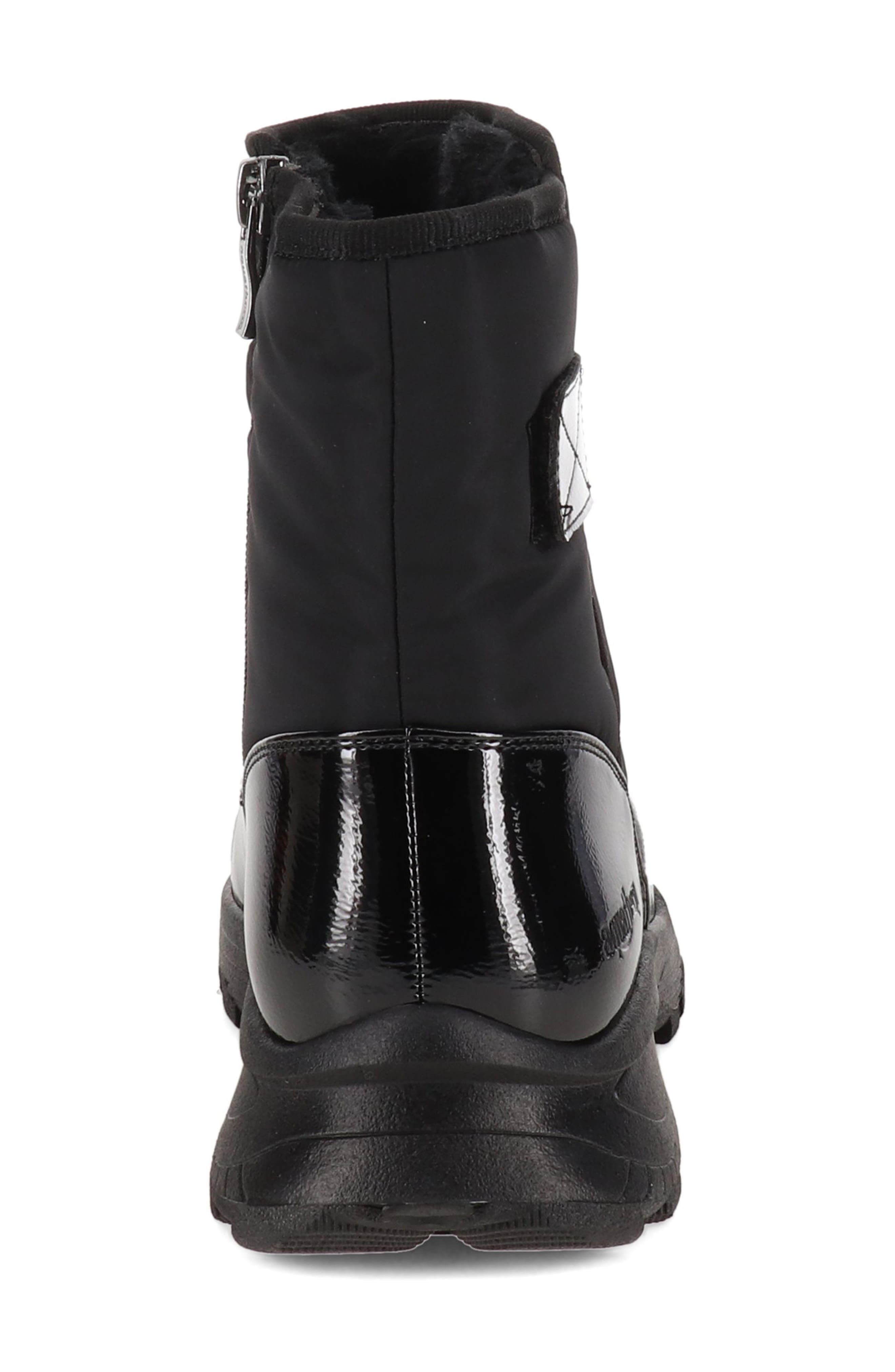 AQUATHERM BY SANTANA CANADA Sandpoint Quilted Boot, Alternate, color, Black Patent