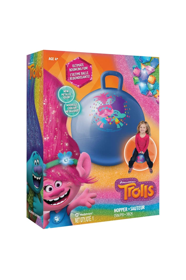 15 Inch Hopper, Trolls, Alternate, color, Blue