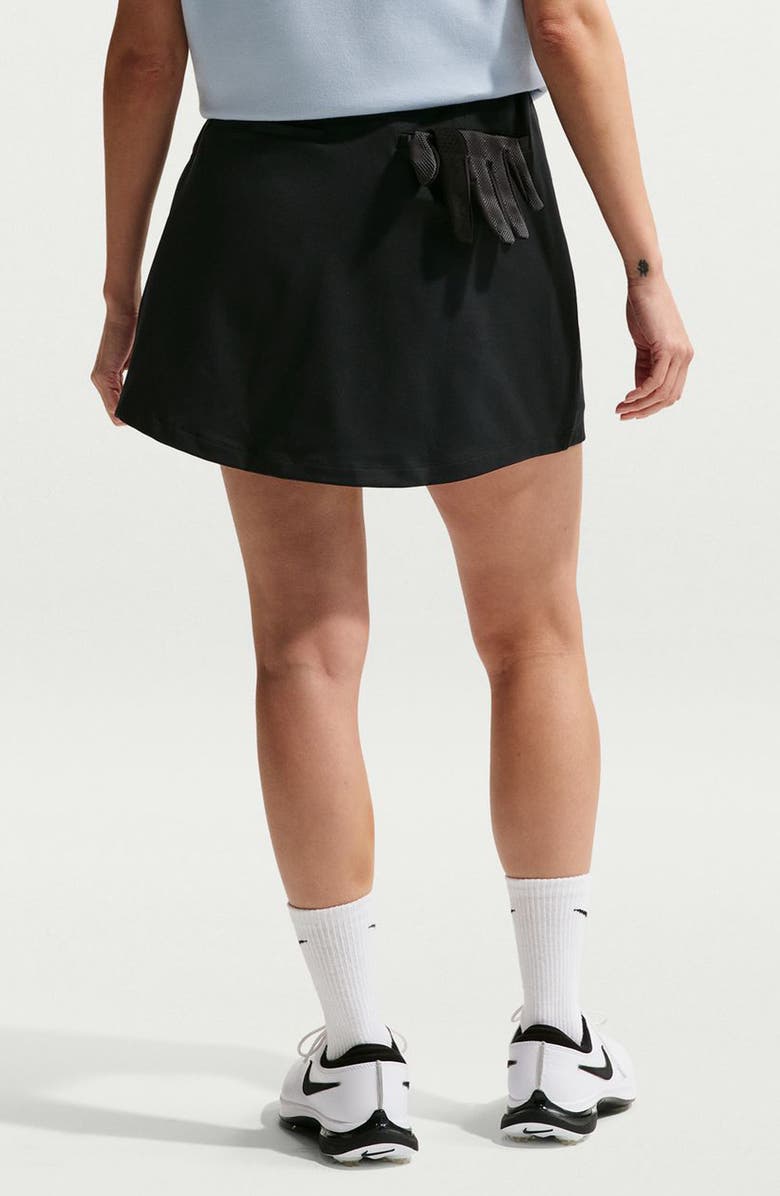 Nike Dri-FIT Golf Skirt, Alternate, color, 010 Black/Sail