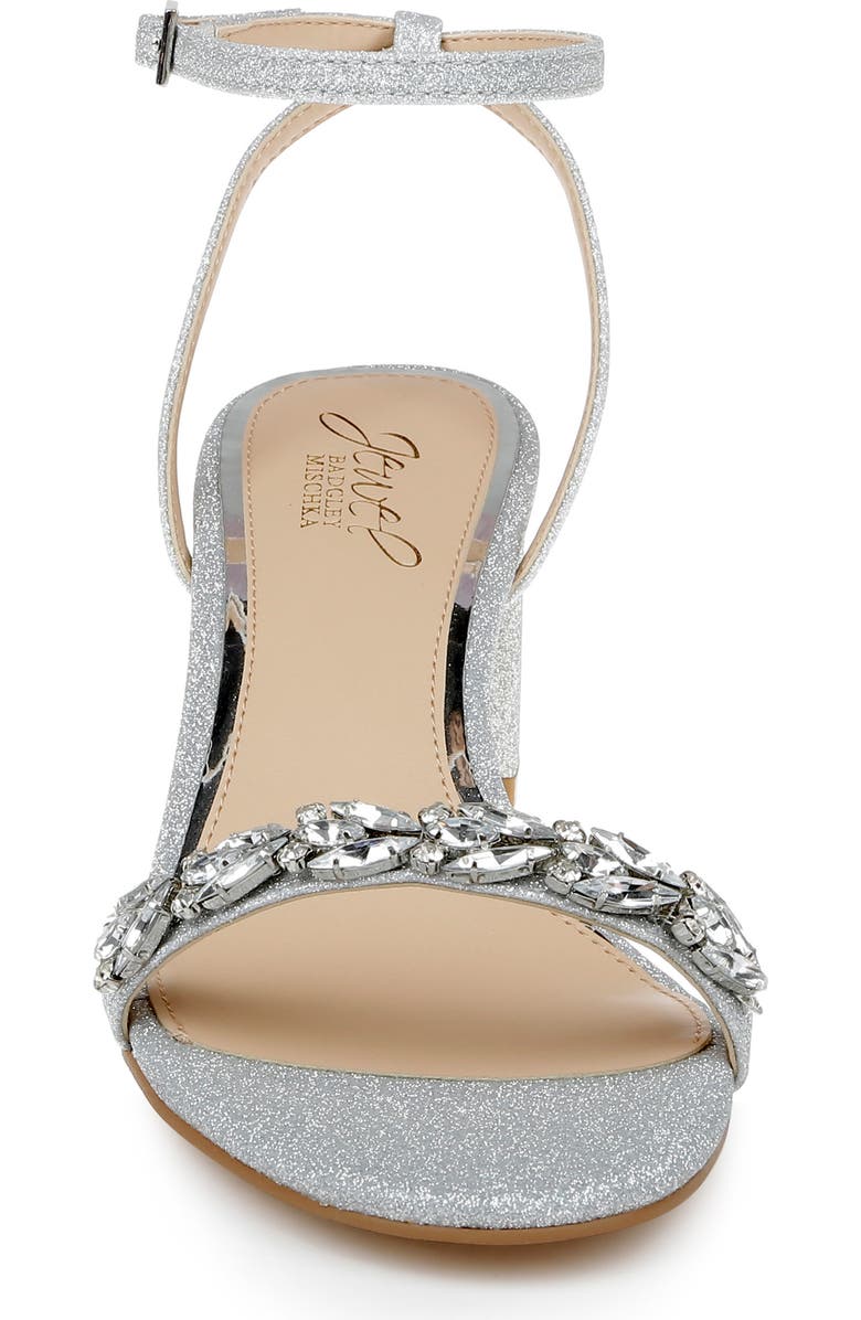 Jewel Badgley Mischka Danni Ankle Strap Sandal, Alternate, color,