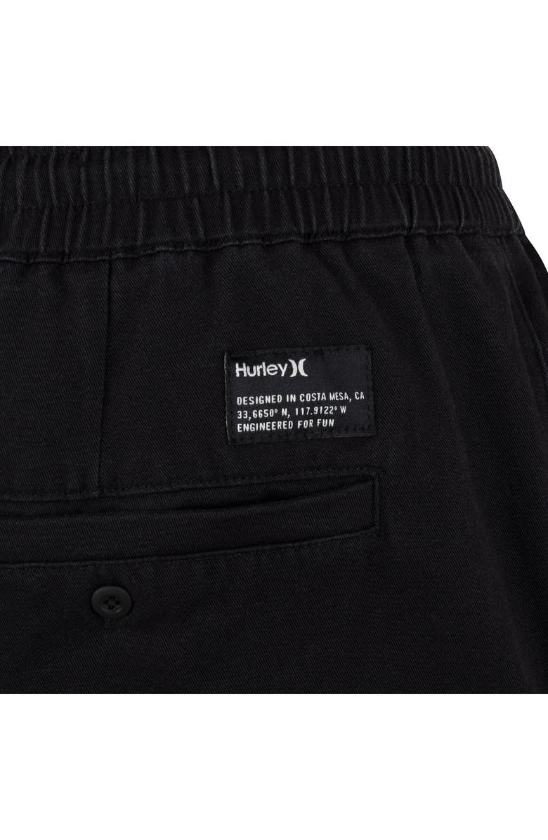 Hurley Outside Icon Tie Waist Joggers, Alternate, color, 