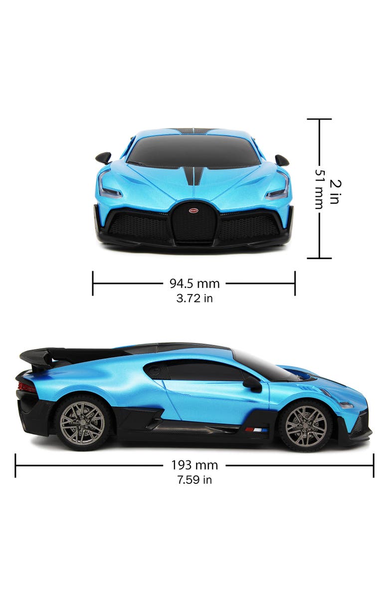 CMJ RC Cars Bugatti Divo Remote Controlled Car, Alternate, color, Multicolored