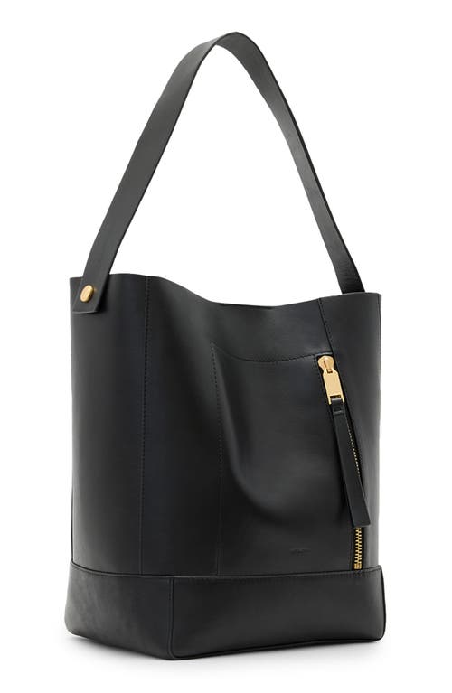 ALLSAINTS ALLSAINTS ALBA LEATHER HOBO BAG 