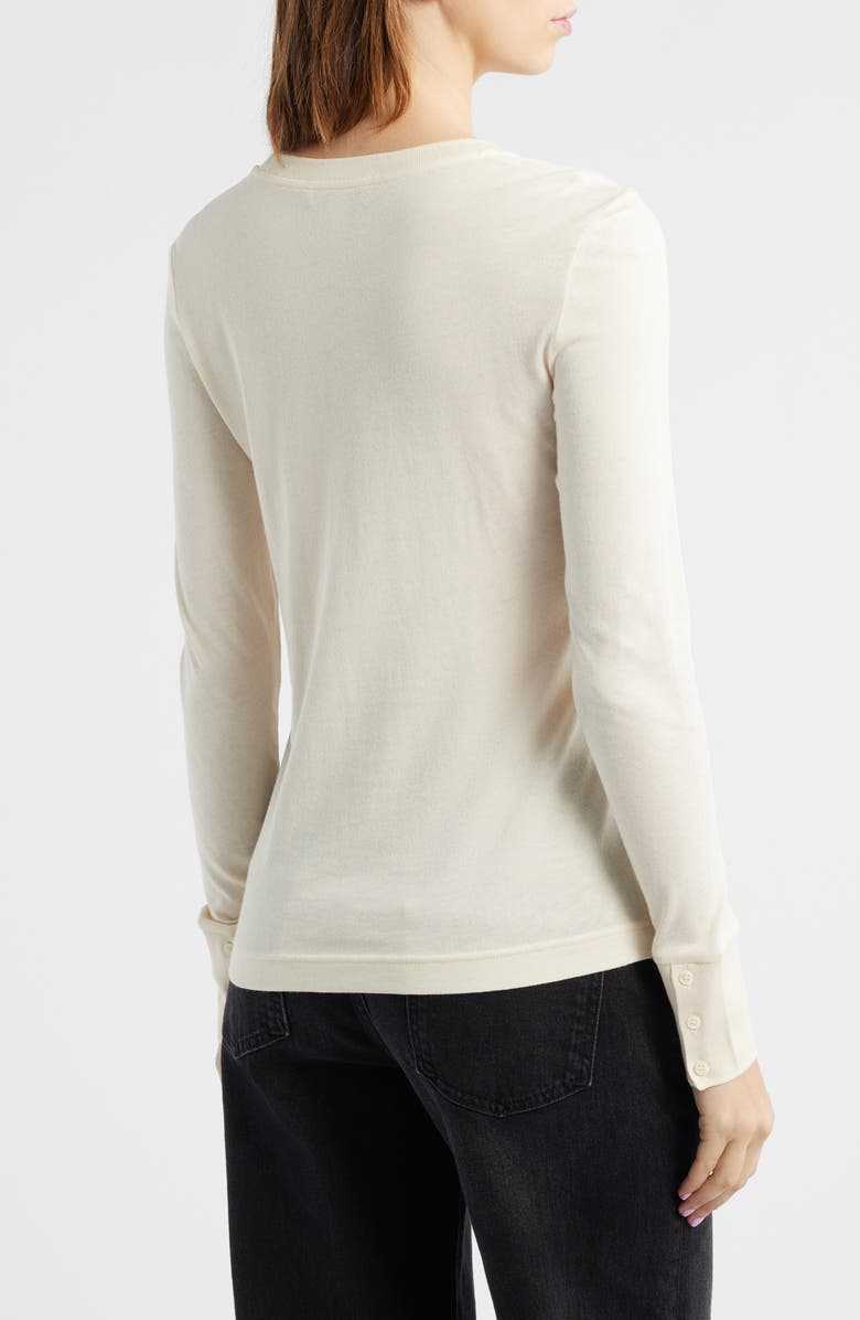 COS Pontus Long Sleeve T-Shirt, Alternate, color, White Dusty Light