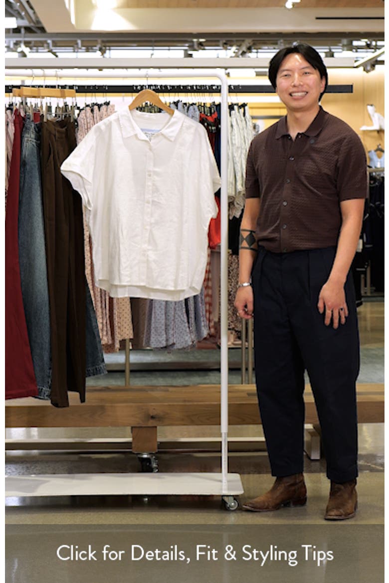 Paradise Shore Linen Button-Up Shirt video