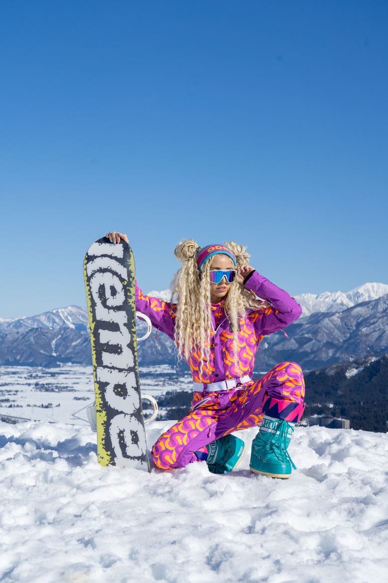 That 70's Show Women's Ski Suit, Alternate, color, multi-colour