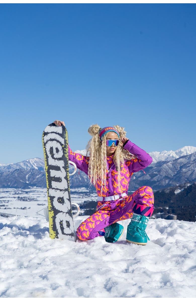 OOSC That 70's Show Women's Ski Suit, Alternate, color, Multi-Colour