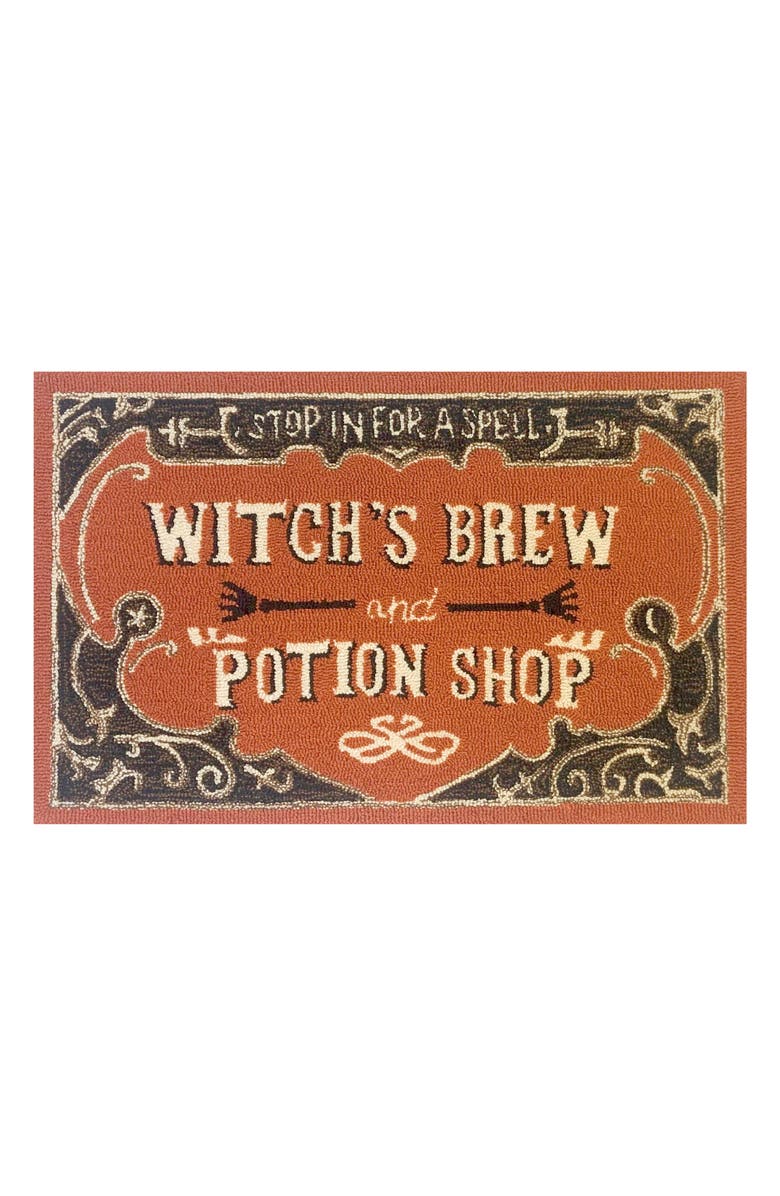 R16 HOME Witch's Brew Doormat, Main, color, 