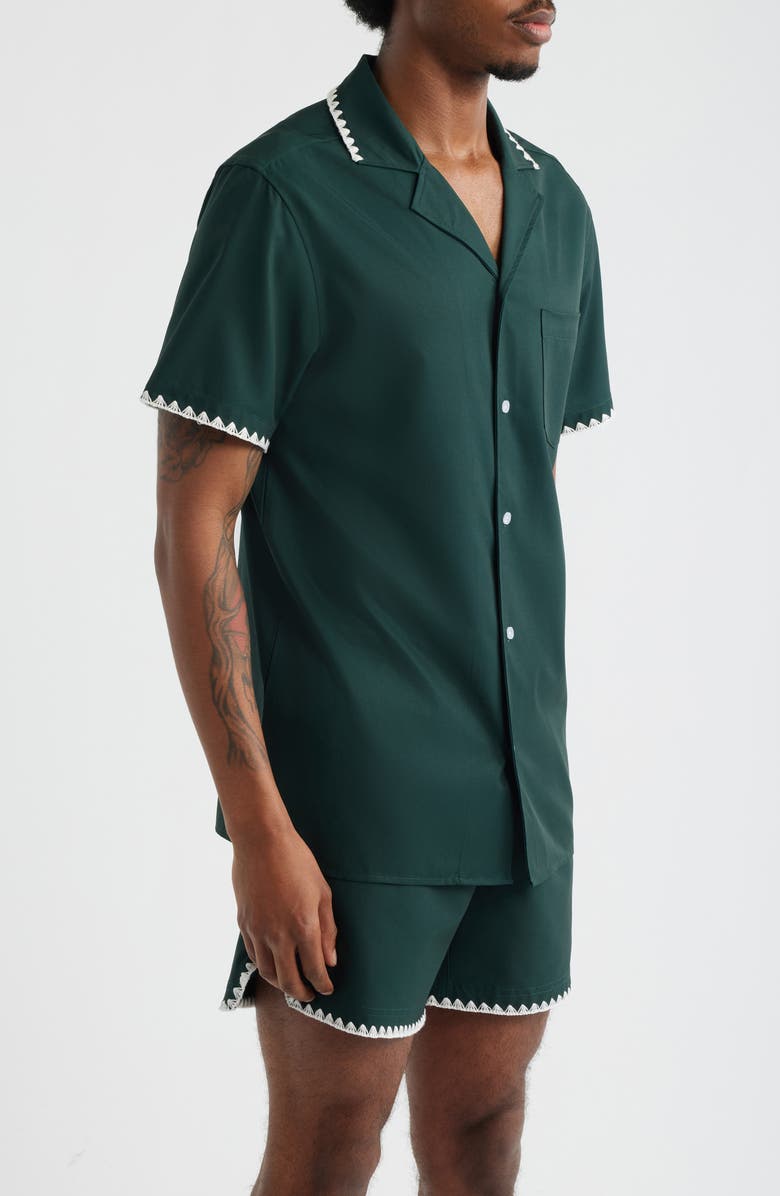 MAVRANS Green Course Weekend Camp Shirt, Alternate, color, 