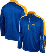 COLOSSEUM Men's Colosseum Blue UCLA Bruins Marled Half-Zip Jacket