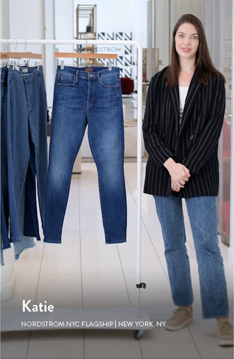 The Stunner Hover High Waist Ankle Skinny Jeans, sales video thumbnail