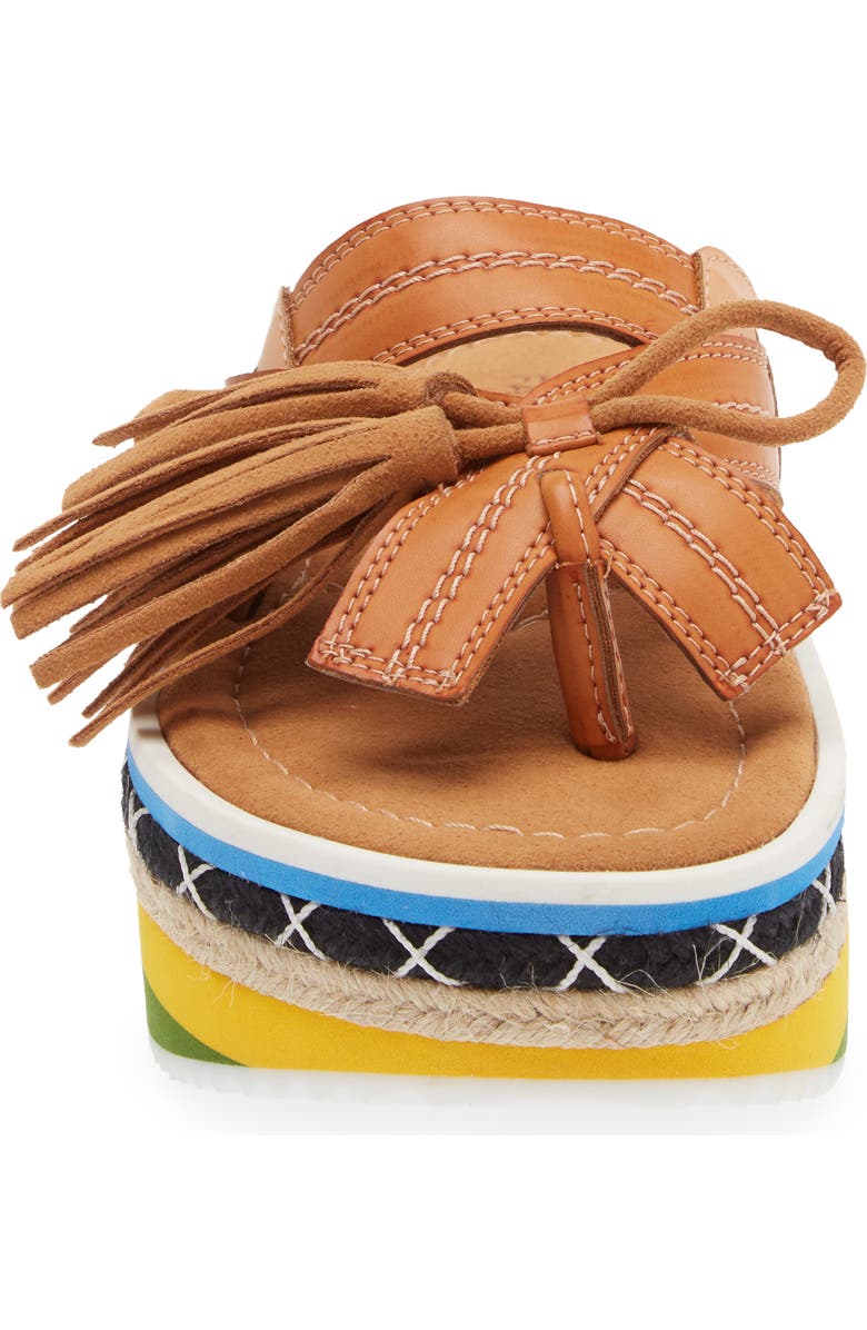 FARM Rio Rust Tassel Flatform Slide Sandal, Alternate, color,