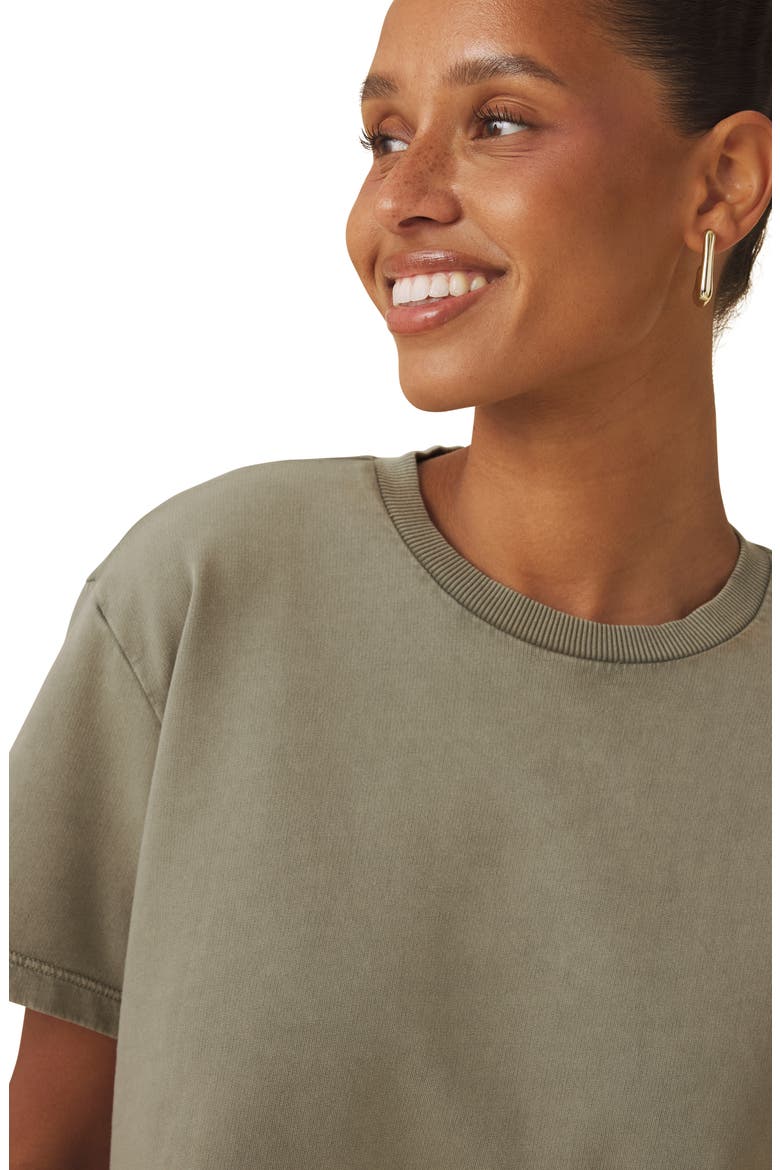 Palmer Terry Cotton Sweatshirt, Alternate, color, EUCALYPTUS GREEN