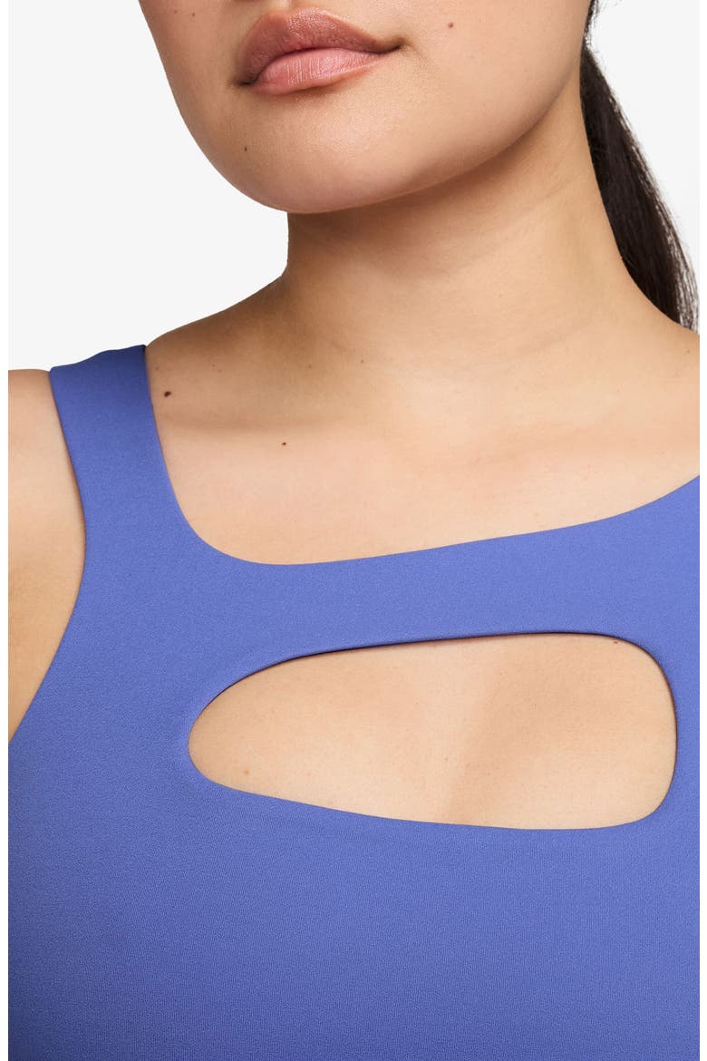 Zenvy Dri-FIT Sports Bra, Alternate, color, 570 SAPHRE/WHITE