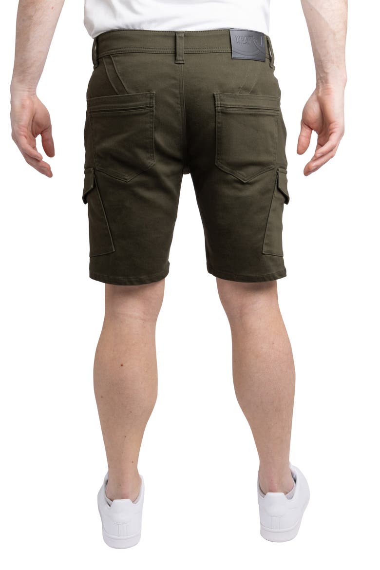 Five Pocket Shorts, Alternate, color, OLIVE