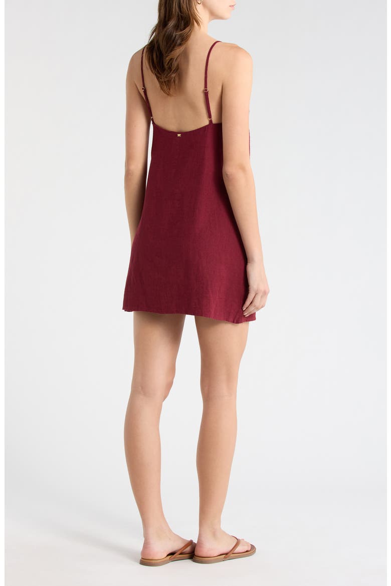 Summer Love Minidress, Alternate, color, RED DAHLIA
