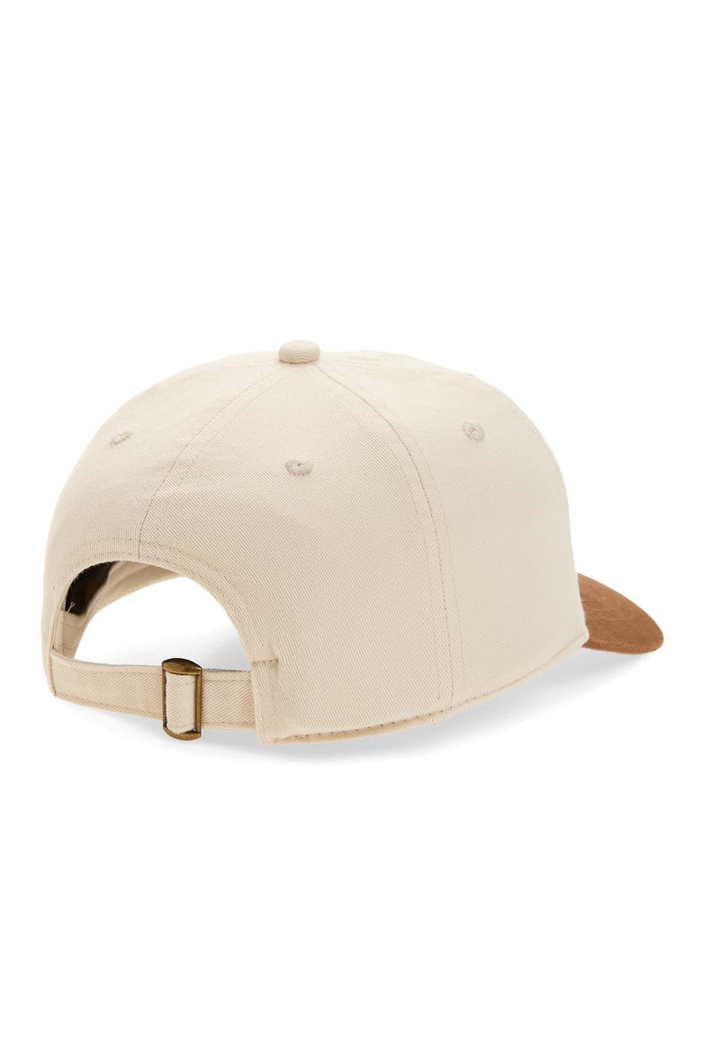 Montana Twill Baseball Cap, Alternate, color, IVORY- BROWN MONTANA