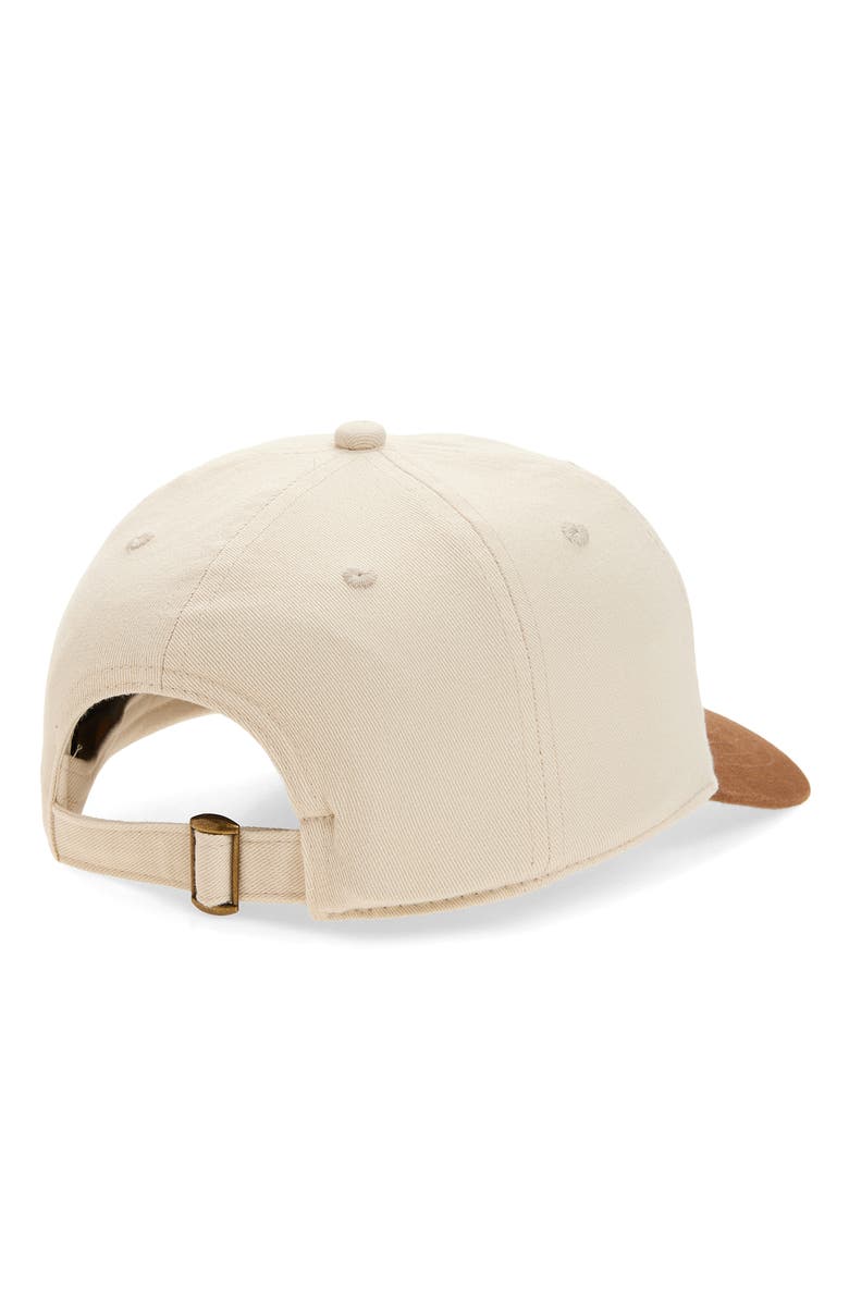 BP. Montana Twill Baseball Cap, Alternate, color, Ivory- Brown Montana