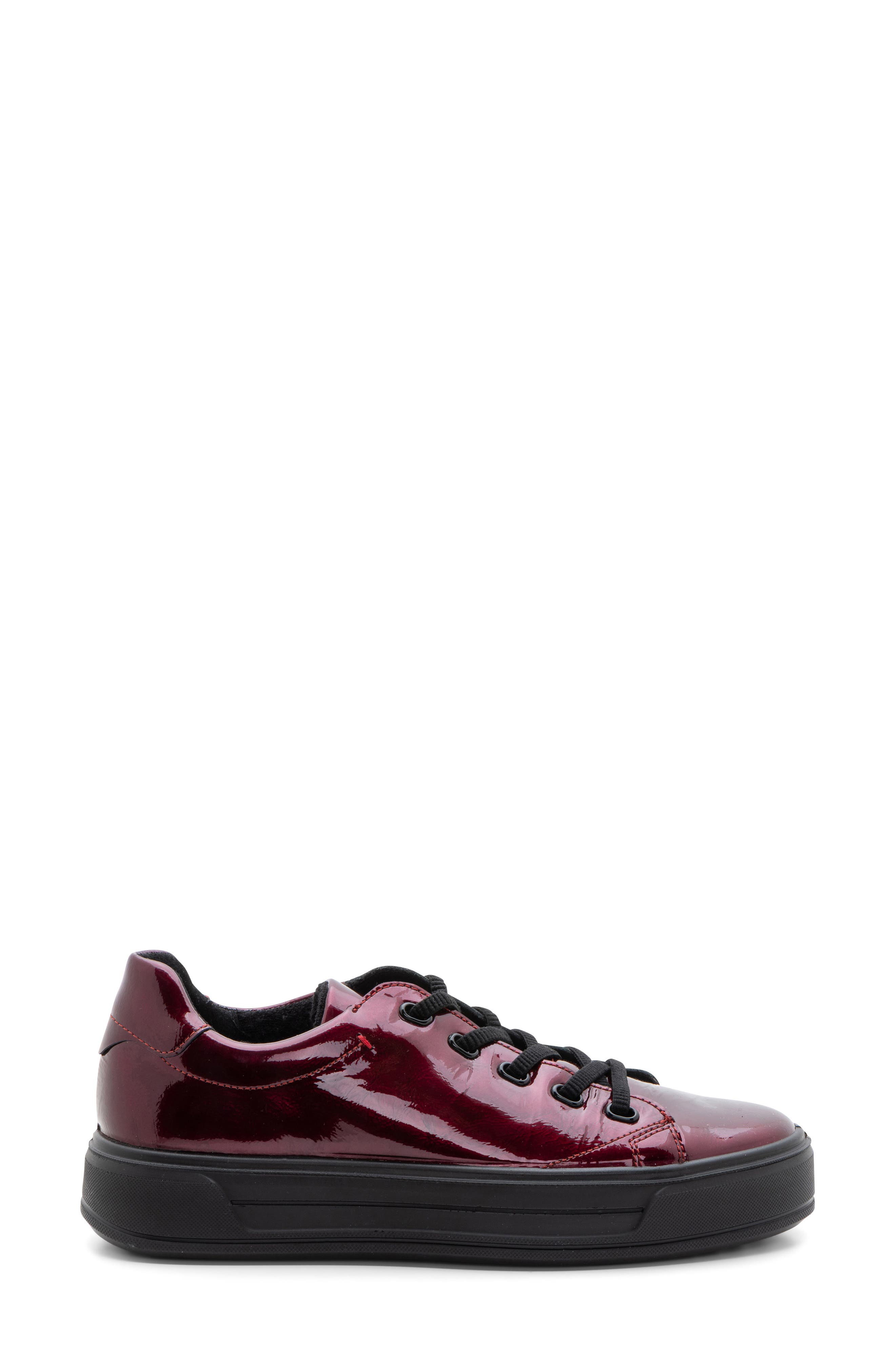 Crystal Platform Sneaker, Alternate, color, CHILLI