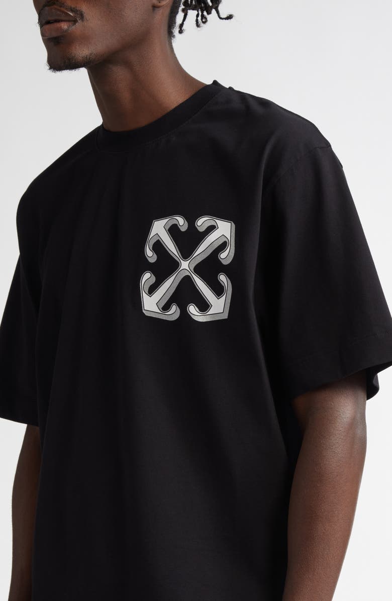 Off-White Dragon Skate Graphic T-Shirt, Alternate, color,
